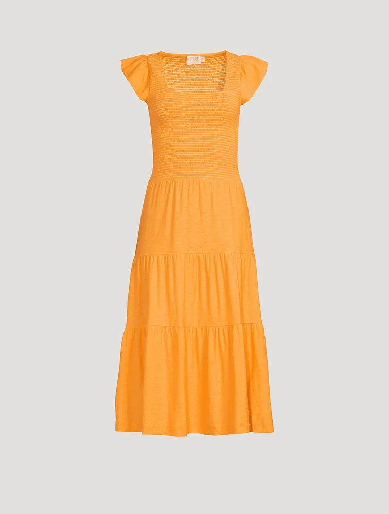 Josie Smocked Midi Dress