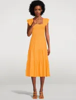 Josie Smocked Midi Dress