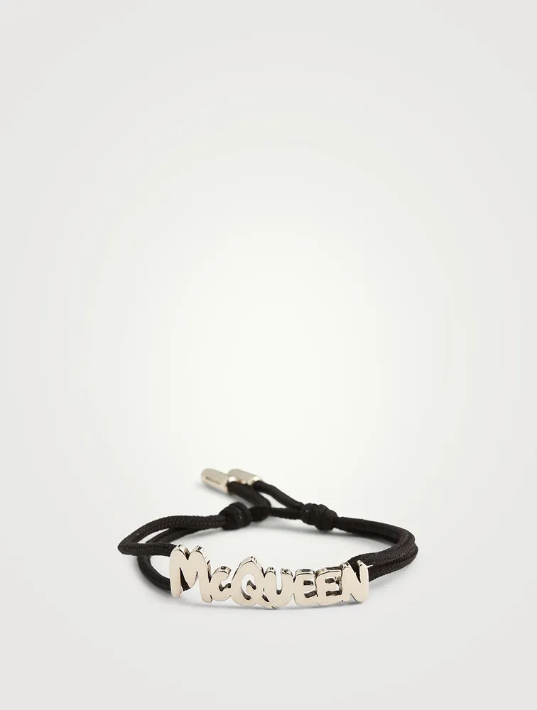 Graffiti Logo Cut-Out Friendship Bracelet