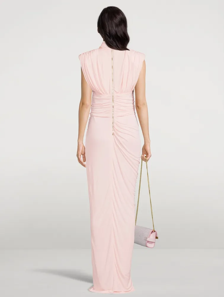 Draped Jersey Gown