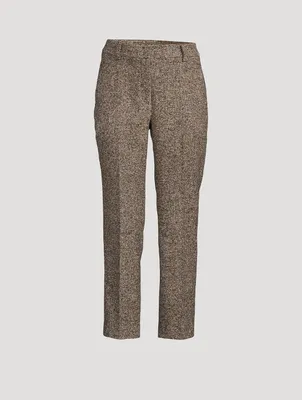 Flavi Tweed Bouclé Trousers