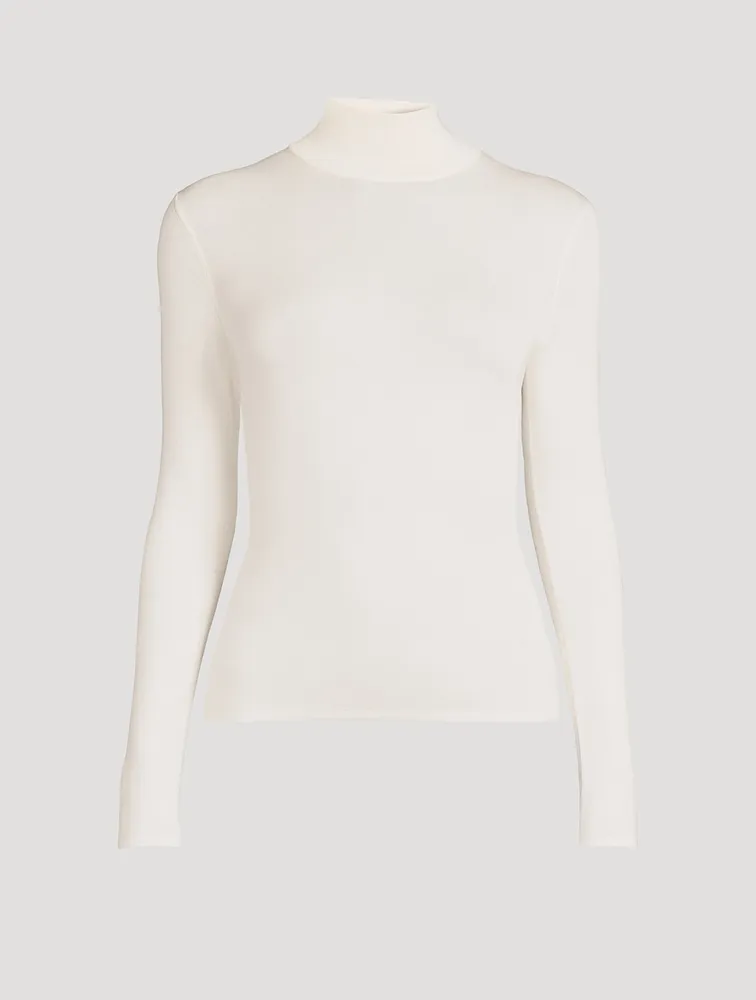 Cashmere And Silk Turtleneck