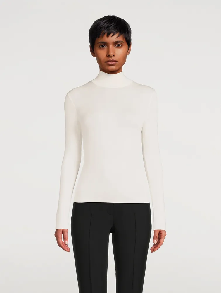 Cashmere And Silk Turtleneck