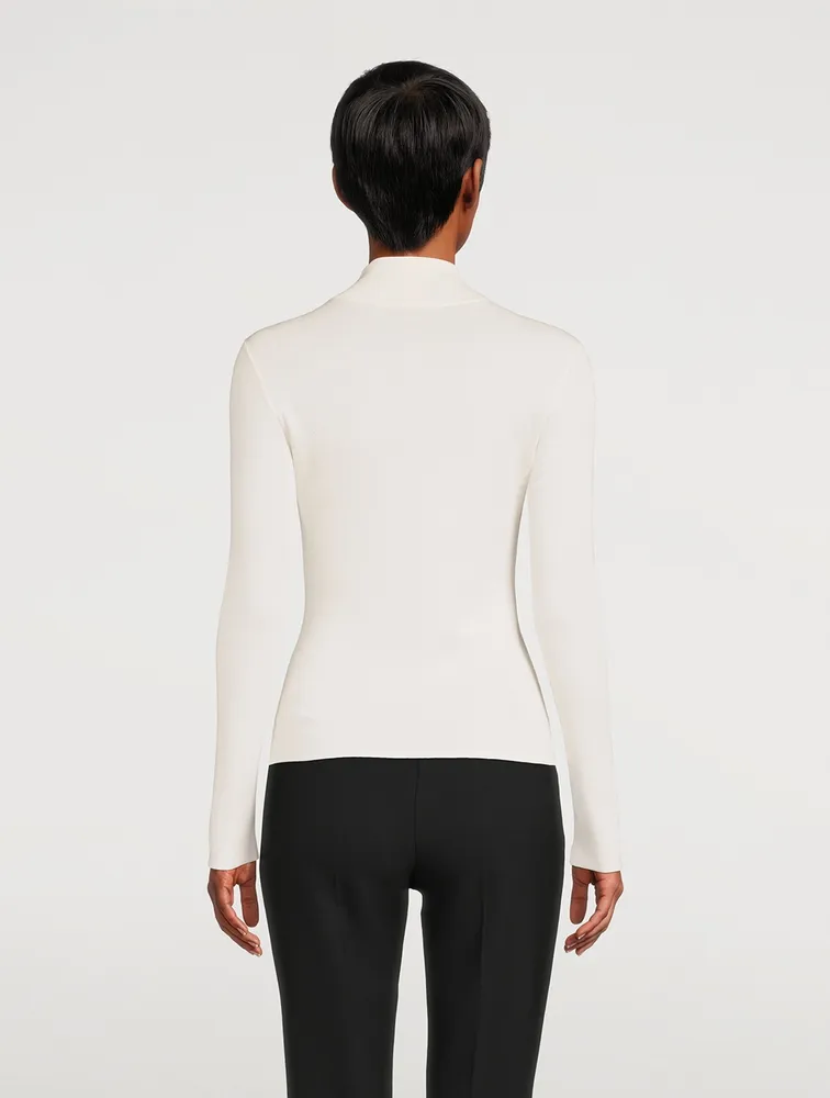 Cashmere And Silk Turtleneck