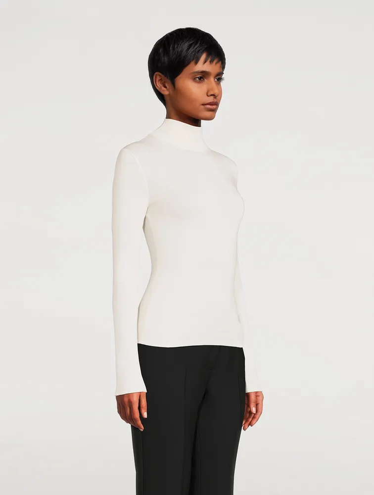 Cashmere And Silk Turtleneck