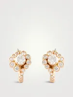 Boucle Maria 18K Diamond Hoop Earrings