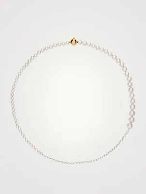 Petite Peggy 14K Gold Pearl Strand Necklace