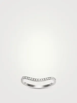 Grace Blanc 18K Gold Diamond Ring