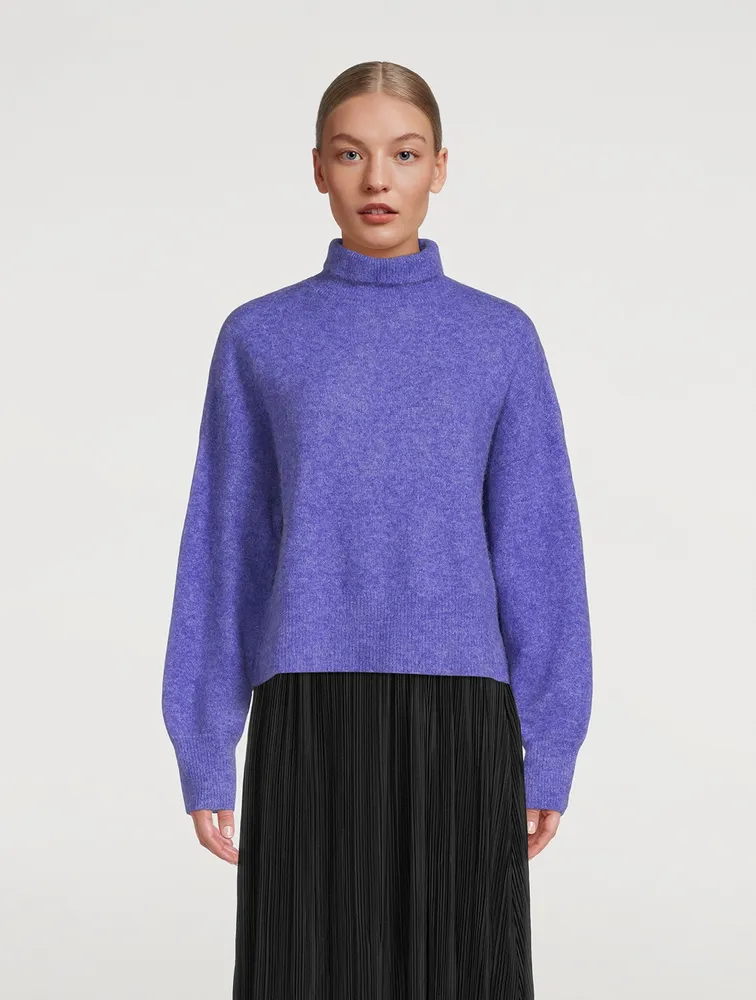 Nola Wool and Alpaca Turtleneck Sweater