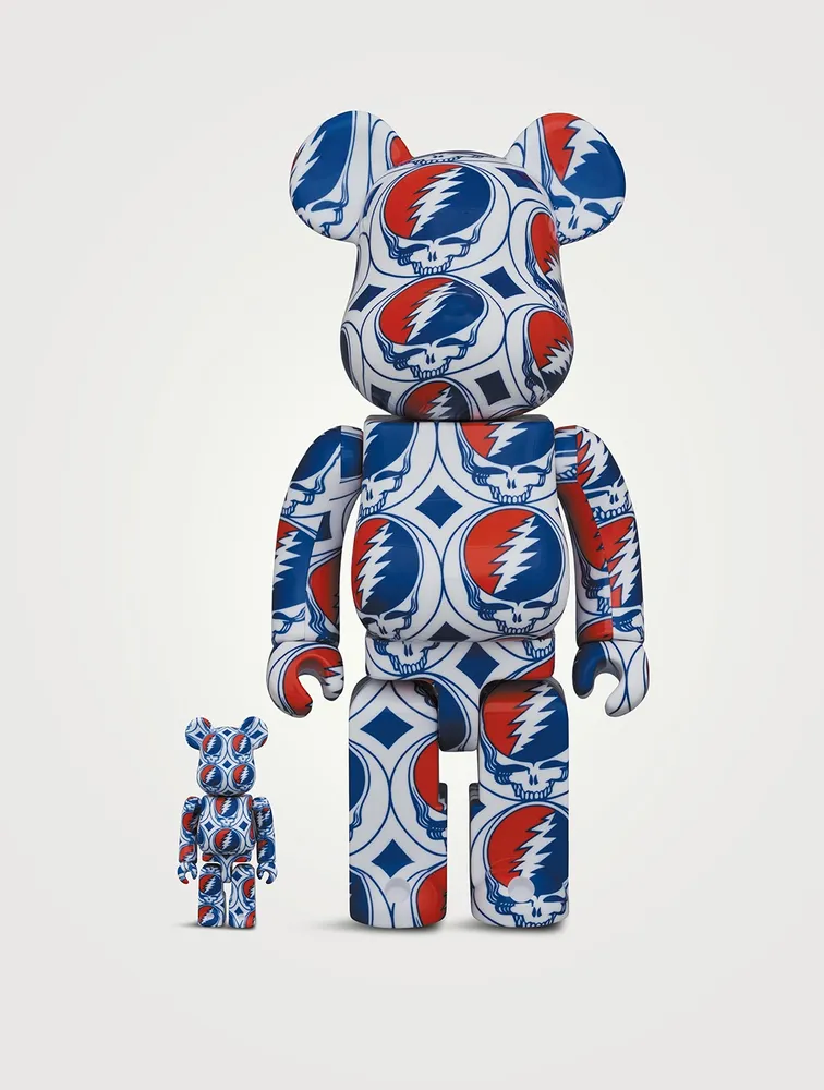 Grateful Dead (Steal Your Face) 100 & 400% Be@rbrick Set