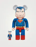 The Superman (Batman HUSH Version) 100% & 400% Be@rbrick Set