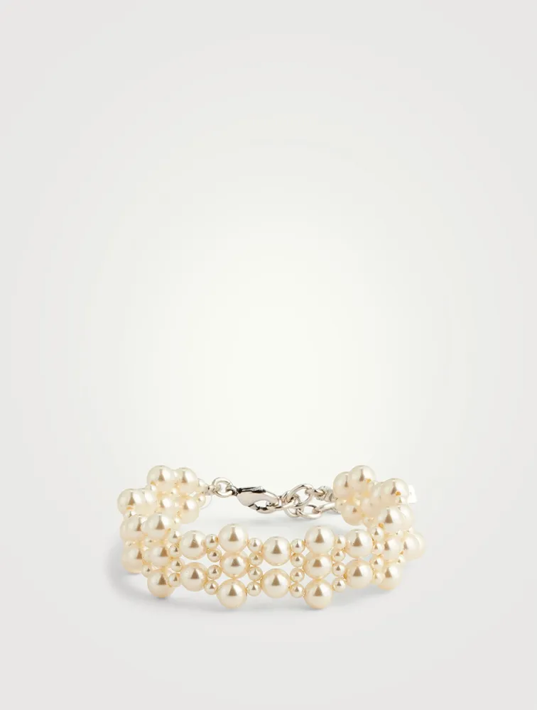 Faux Pearl Bracelet