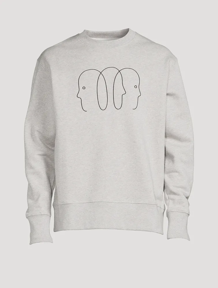 Geoff McFetridge x Arne Faces Sweatshirt