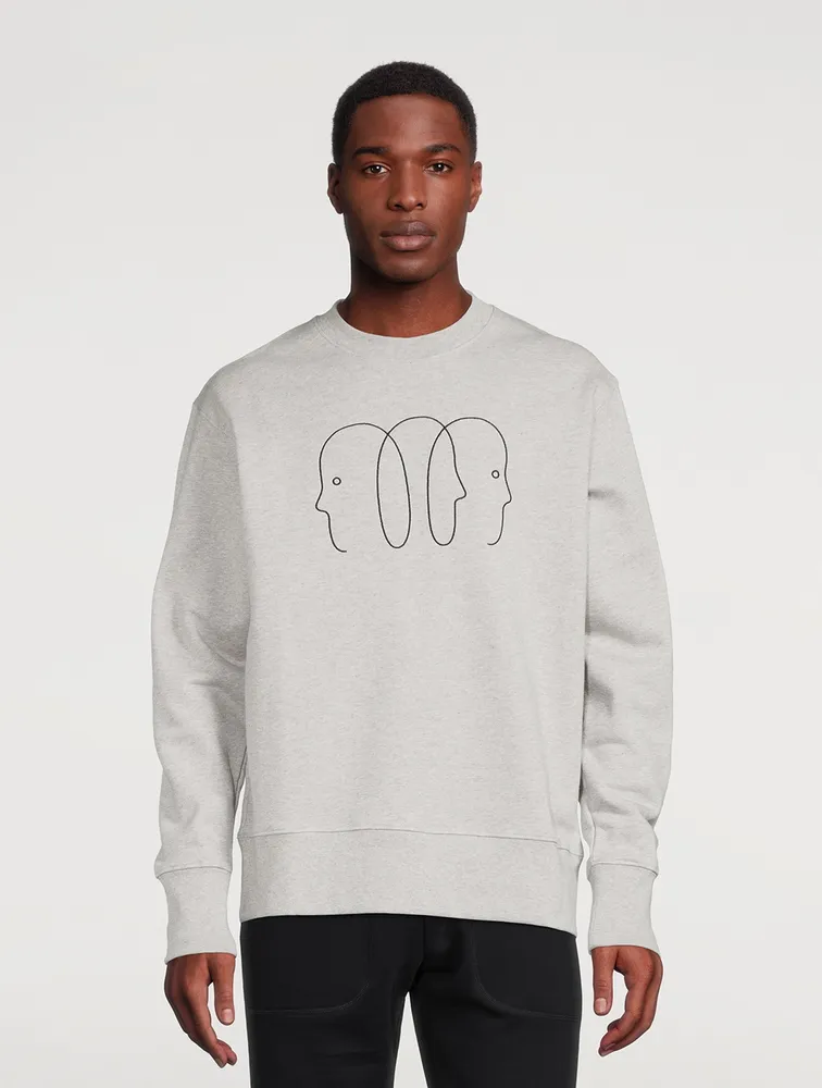 Geoff McFetridge x Arne Faces Sweatshirt