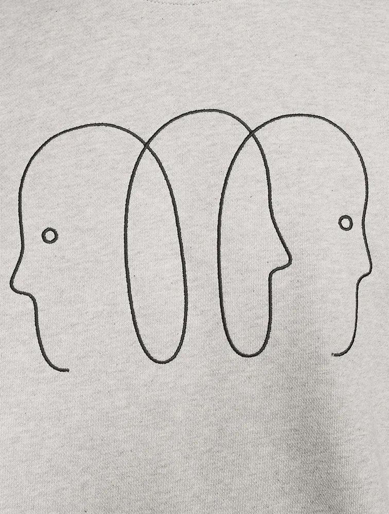 Geoff McFetridge x Arne Faces Sweatshirt