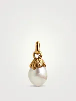 Talisman 24K Gold Plated Pearl Charm