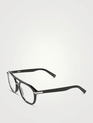 DiorBlackSuitO N1I Aviator Optical Glasses