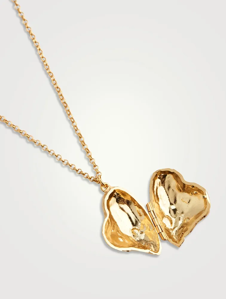 The Flame Of Desire Locket Necklace