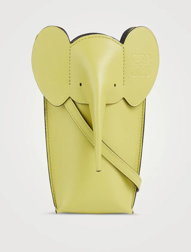 LOEWE + Paula's Ibiza Elephant Pocket leather shoulder bag