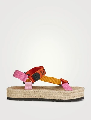 Loewe x Paula’s Ibiza Espadrille Sport Sandals