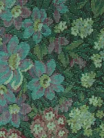 Pouf-Sleeve Blazer Floral Print