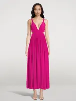 Jillian Cut-Out Maxi Dress