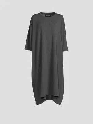 Cashmere Knit T-Shirt Dress