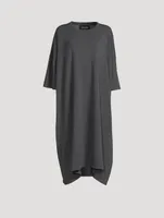 Cashmere Knit T-Shirt Dress