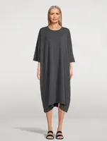 Cashmere Knit T-Shirt Dress