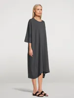 Cashmere Knit T-Shirt Dress