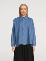 A-Line Denim Shirt