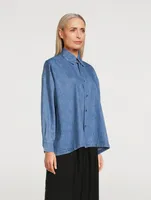 A-Line Denim Shirt