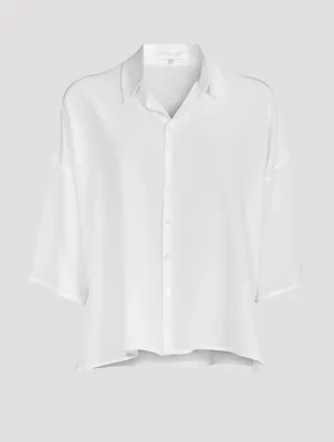 A-Line Silk Shirt