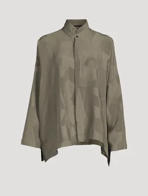 Kyoto silk Jacquard Shirt