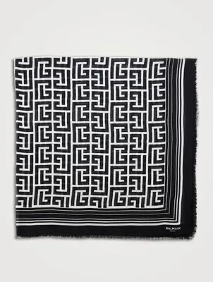 Modal Monogram Scarf