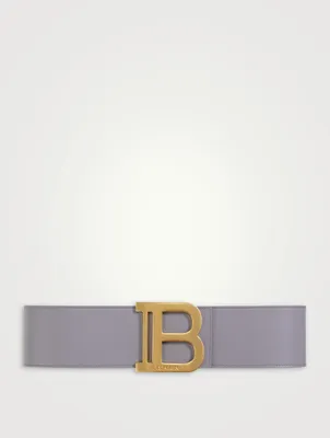 B-Belt Wide Leather Belt