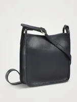 Small Le Foulonné Leather Crossbody Bag