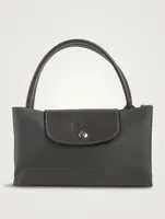 Medium Le Pliage Green Top Handle Bag