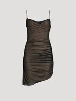 Perry Layered Mesh Mini Dress