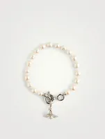 Aleksa Baroque Faux Pearl Bracelet