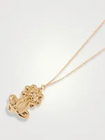 Bubble Zodiac Leo Necklace
