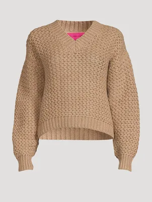 Rope Stitch Cashmere Sweater