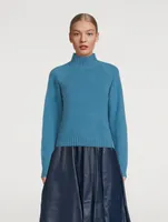 Cashmere Mockneck Sweater