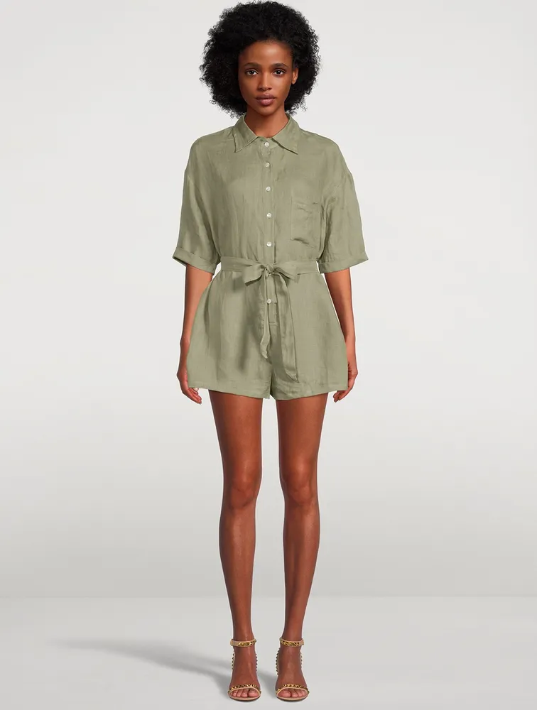 Playa Linen Romper