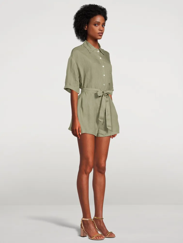 Playa Linen Romper