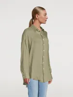 Playa Linen Oversized Shirt