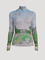 Tennis Club Prive Mesh Top