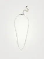 Cheeky Crystal Pearl Necklace
