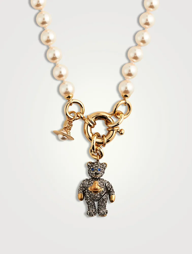 Vivienne Westwood Man Teddy Pendant Necklace - Farfetch