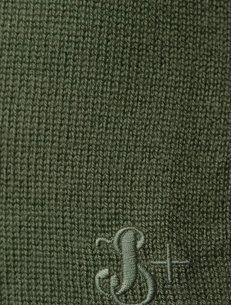 Monogram Wool Knit Sweater